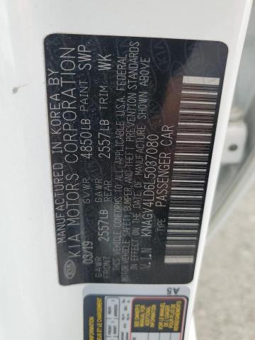 2020 KIA OPTIMA PLU KNAGV4LD6L5037080
