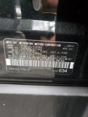 JA4J3TA83NZ014988 Mitsubishi Outlander Es