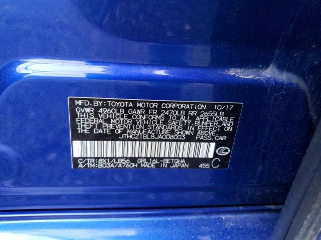 2018 LEXUS GS 350 BAS - JTHCZ1BL8JA008003