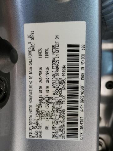 3TMCZ5AN4MM406490 Toyota Tacoma DOU 10