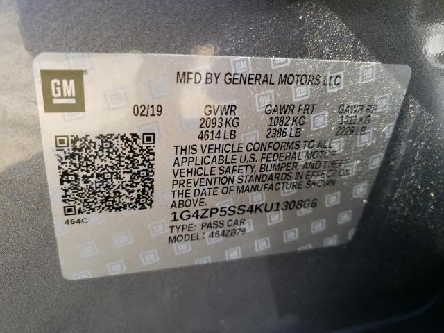 1G4ZP5SS4KU130806 Buick Lacrosse Essence