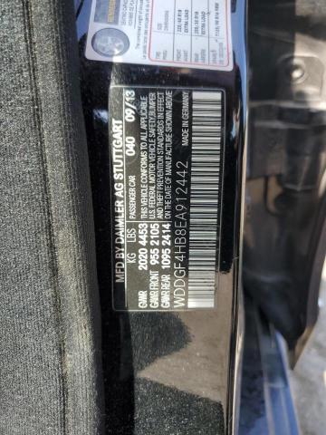 WDDGF4HB8EA912442 Mercedes-Benz C 250