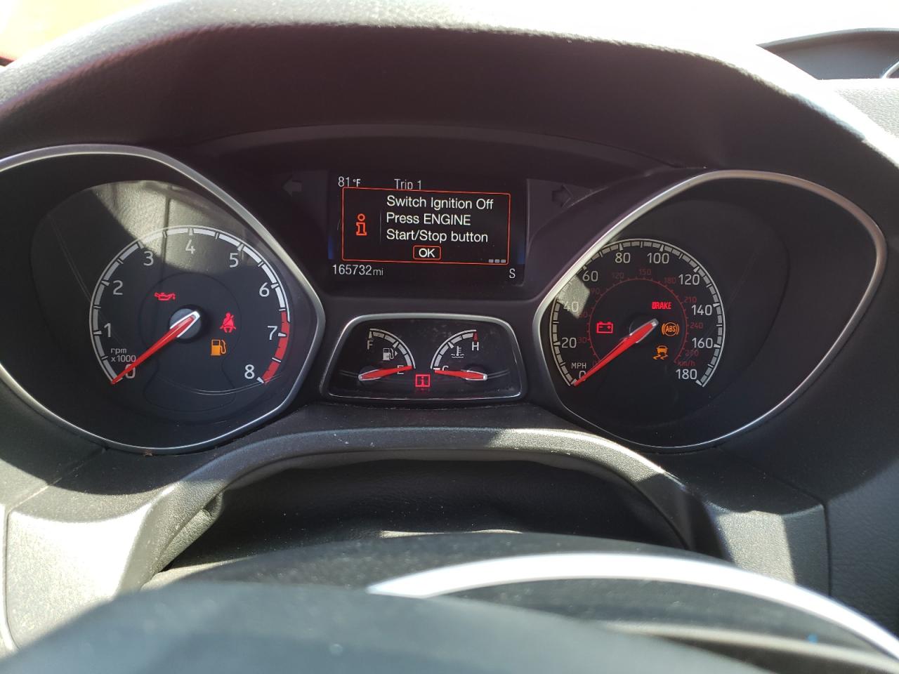 1FADP3L99GL229168 FORD FOCUS 2016