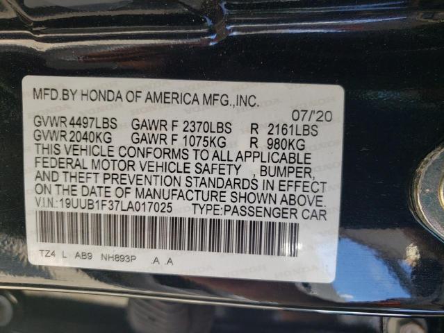 19UUB1F37LA017025 Acura TLX