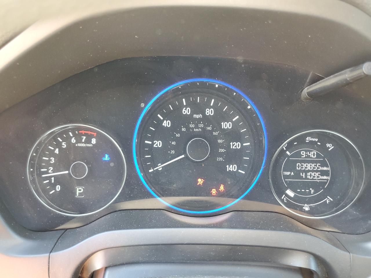 3CZRU6H59JM707556 HONDA HR-V 2018