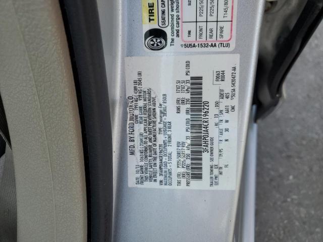 2018 FORD FUSION SEL - 3FAHP0JA4CR196220
