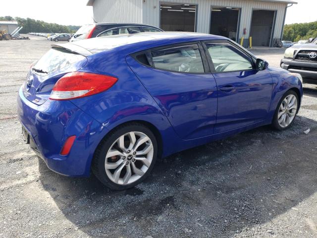 VIN: KMHTC6AD0CU061656 Auction: COPART Lot: 67302553 Location: PA - YORK HAVEN KMHTC6AD0CU061656 HYUNDAI VELOSTER 2012 BLUE Photo 3