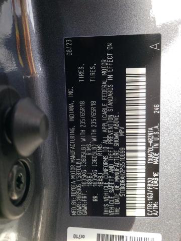 5TDKDRAH2PS510699 Toyota Highlander L