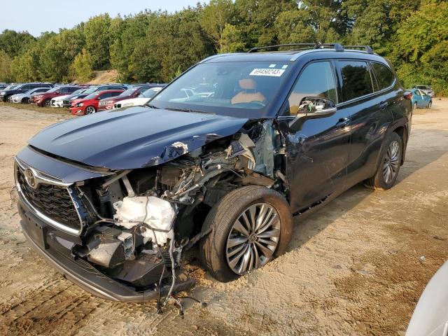 VIN 5TDFZRBH3NS249565 2022 Toyota Highlander, Platinum no.1