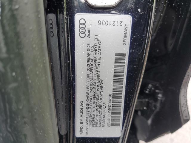 2022 AUDI RS E-TRON WAUAHBFW9N7904526