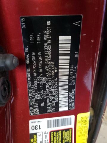 2015 TOYOTA SIENNA SPO - 5TDXK3DC3FS584382