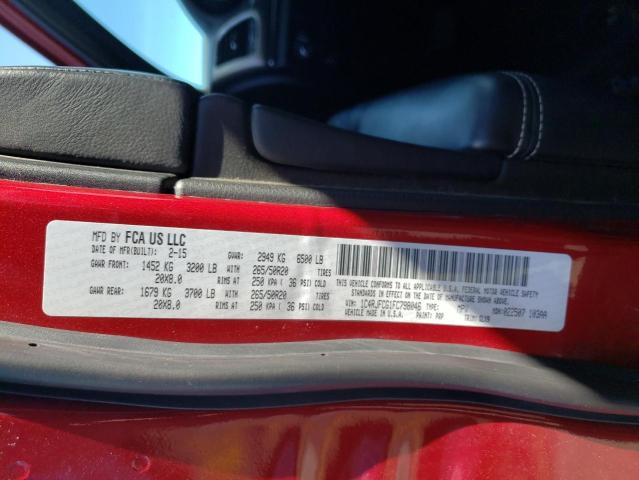 1C4RJFCG1FC798046 Jeep Grand Cherokee Overland