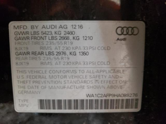 VIN WA1C2AFP9HA089276 2017 Audi Q5, Premium no.13