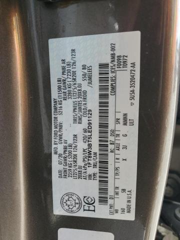 2020 FORD F350 SUPER - 1FT8W3BT5LED91129