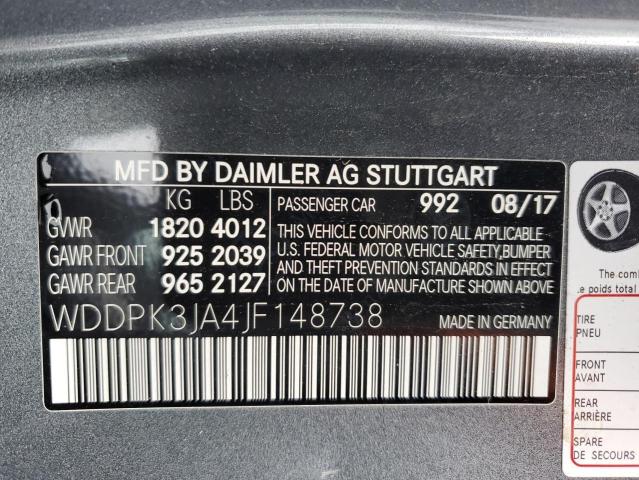 2018 MERCEDES-BENZ SLC 300 - WDDPK3JA4JF148738