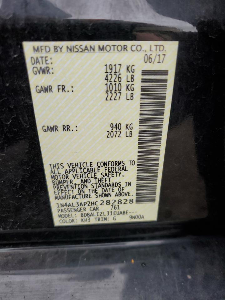 1N4AL3AP2HC282828 NISSAN ALTIMA 2017