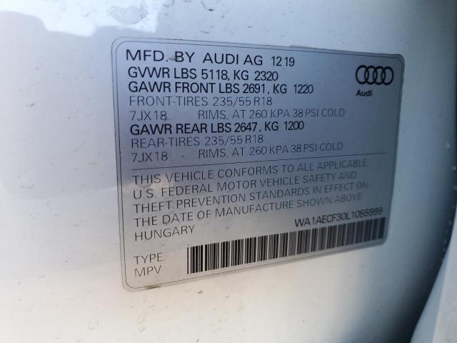 WA1AECF30L1055999 Audi Q3 PREMIUM 13