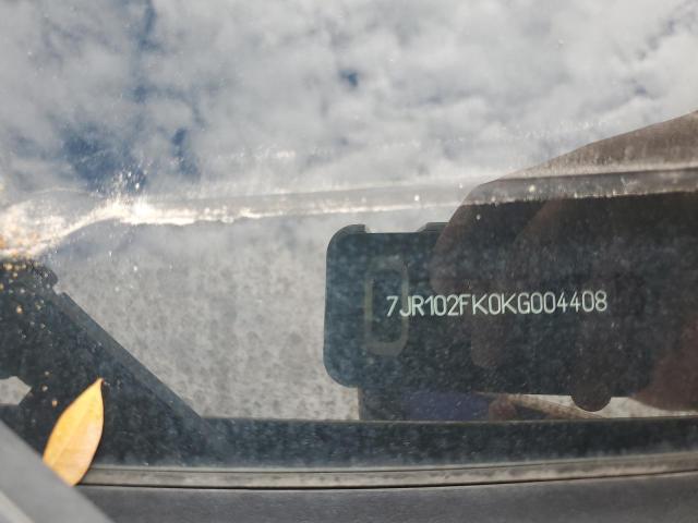 2019 VOLVO 164E 7JR102FK0KG004408