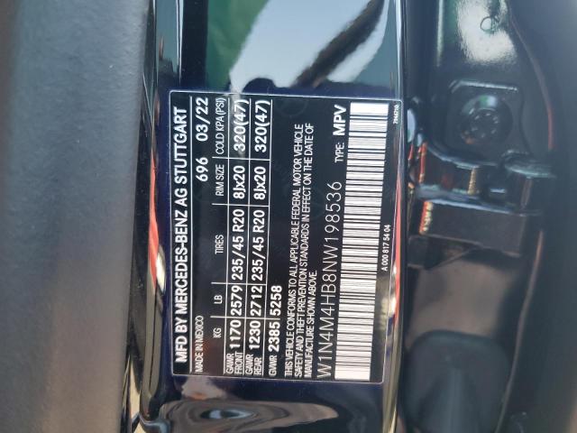 W1N4M4HB8NW198536 Mercedes-Benz Glb 250 4matic