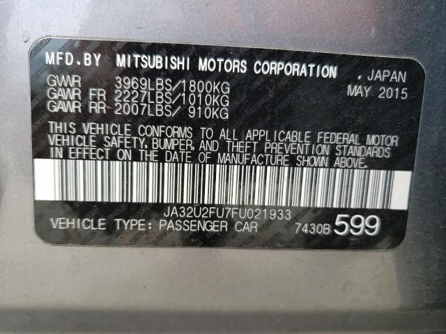JA32U2FU7FU021933 Mitsubishi LANCER ES