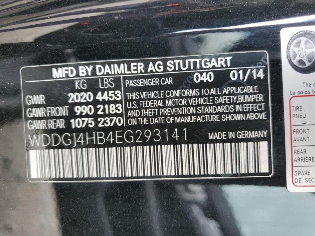 WDDGJ4HB4EG293141 | 2014 MERCEDES-BENZ C 250