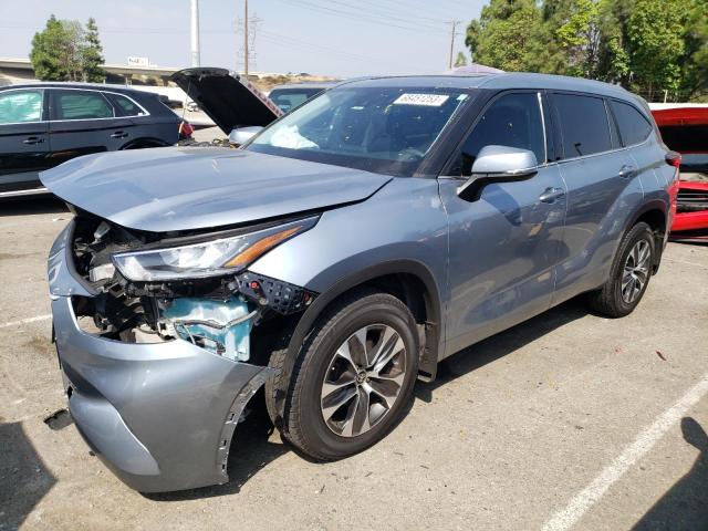 VIN 5TDGZRBH1LS005690 2020 Toyota Highlander, Xle no.1