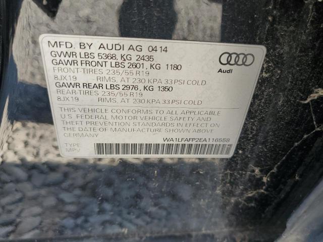 VIN WA1LFAFP2EA116558 2014 Audi Q5, Premium Plus no.13