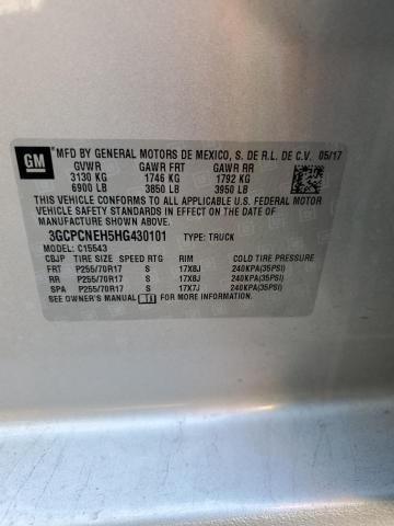 3GCPCNEH5HG430101 Chevrolet Silverado C1500