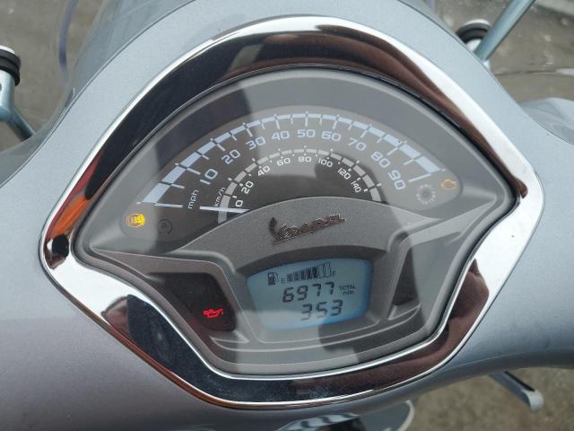 2021 VESPA SCOOTER ZAPMA39MXM5100863