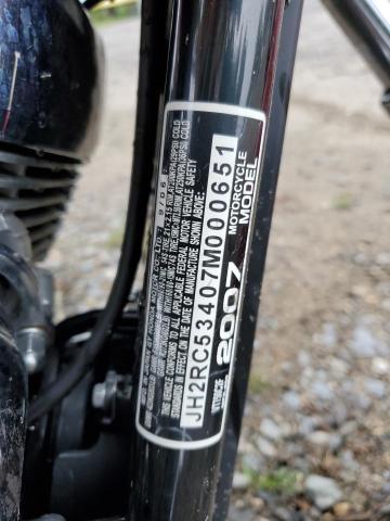 2007 HONDA VT750 C2F JH2RC53407M000651