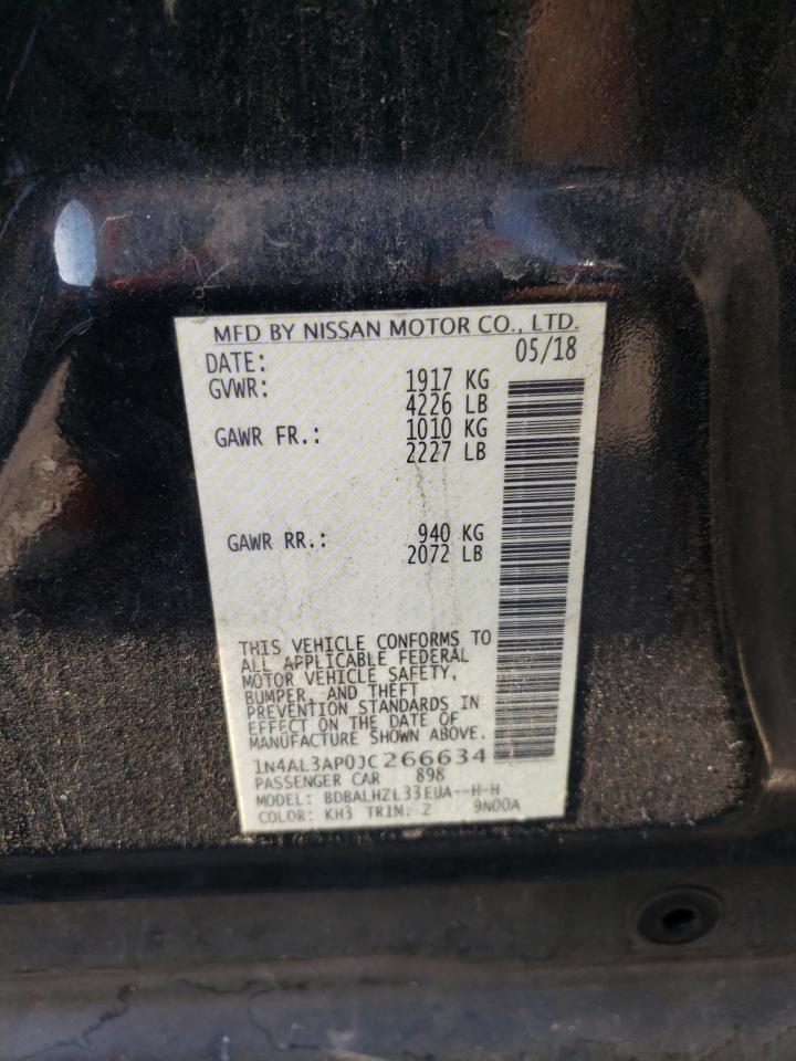 1N4AL3AP0JC266634 NISSAN ALTIMA 2018
