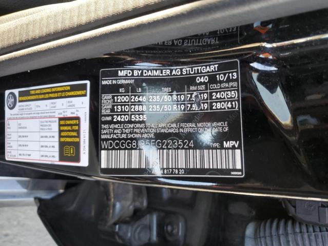 WDCGG8JB5EG223524 Mercedes-Benz Glk 350 4matic