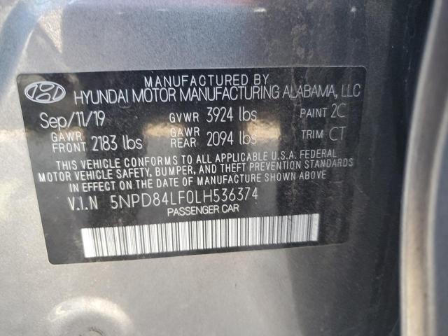 5NPD84LF0LH536374 Hyundai Elantra SE 10