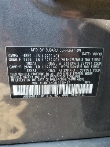 4S4BTANC9L3109497 Subaru Outback Limited