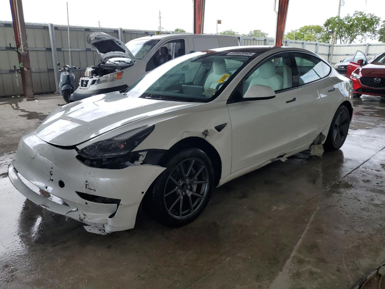 Lot #2148882304 2022 TESLA MODEL 3