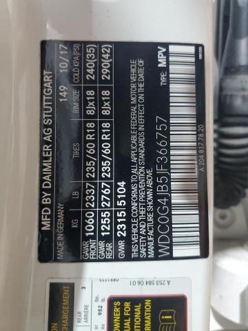 WDC0G4JB5JF366757 Mercedes-Benz GLC 300