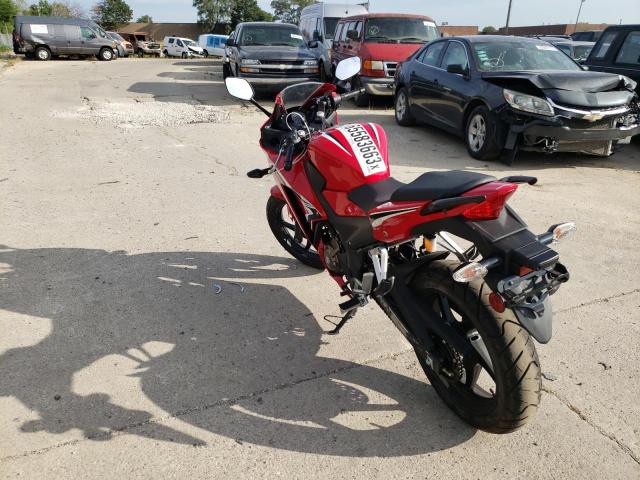 2022 HONDA CBR300R - MLHNC5103N5800050
