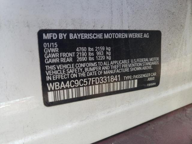 2015 BMW 428 XI GRA - WBA4C9C57FD331841