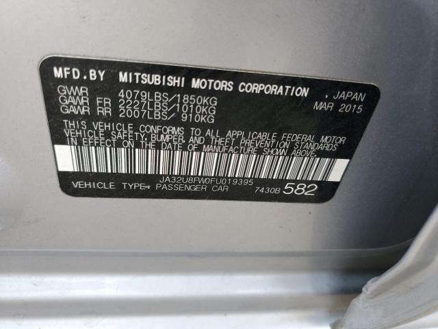 2015 MITSUBISHI LANCER GT JA32U8FW0FU019395
