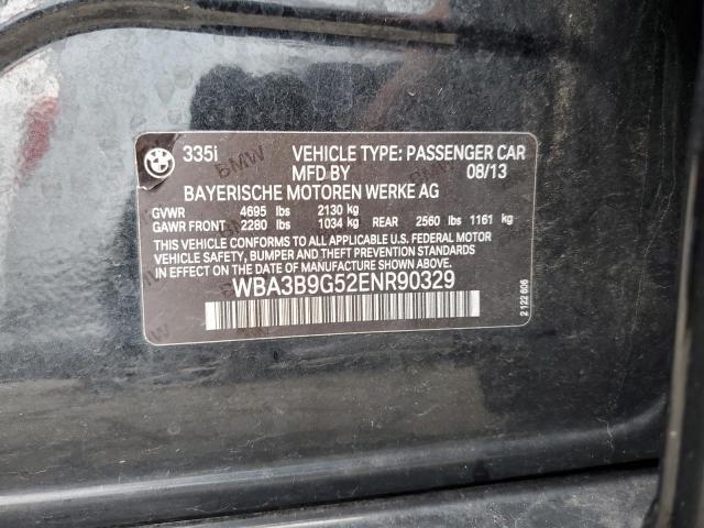 WBA3B9G52ENR90329 BMW 335 XI
