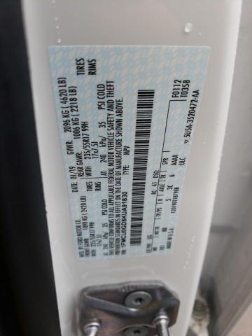 1FMCU0GD8KUA91830 Ford ESCAPE SE