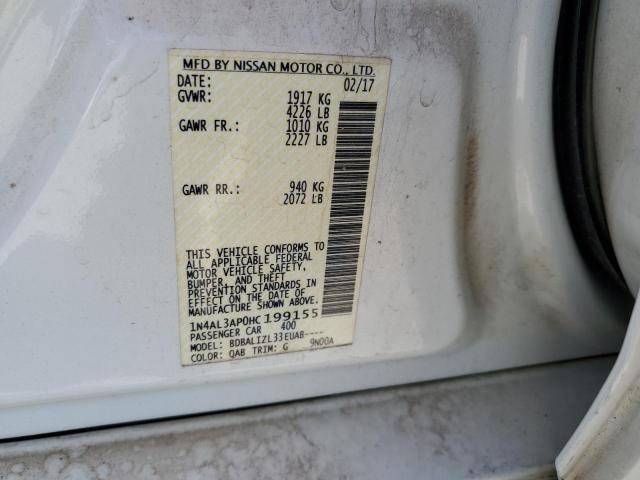2017 NISSAN ALTIMA 2.5 - 1N4AL3AP0HC199155