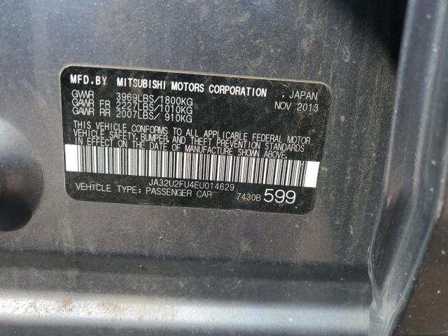JA32U2FU4EU014629 Mitsubishi Lancer Es/es Sport