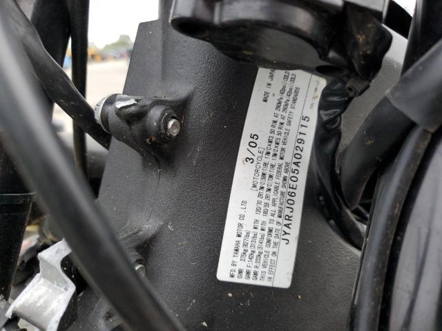 2005 YAMAHA YZFR6 L JYARJ06E05A029115