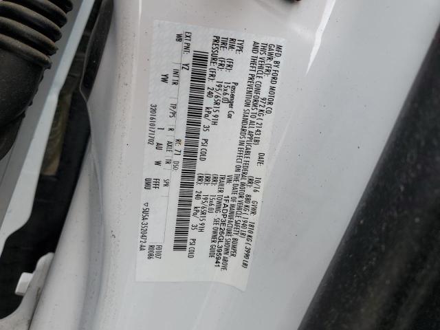 1FADP3E26GL395941 Ford FOCUS S