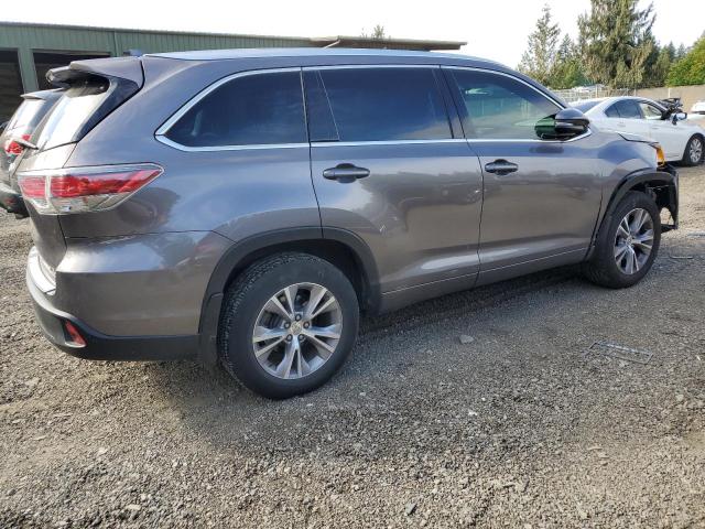 VIN 5TDJKRFHXES025606 2014 Toyota Highlander, Xle no.3