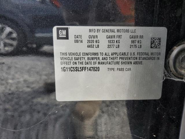 1G11C5SL5FF147820 Chevrolet MALIBU 1LT