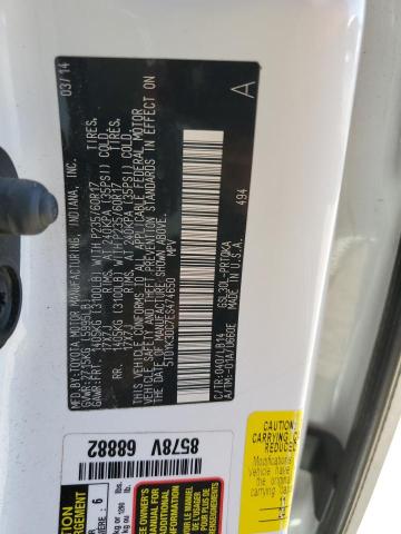 5TDYK3DC7ES474650 Toyota SIENNA XLE