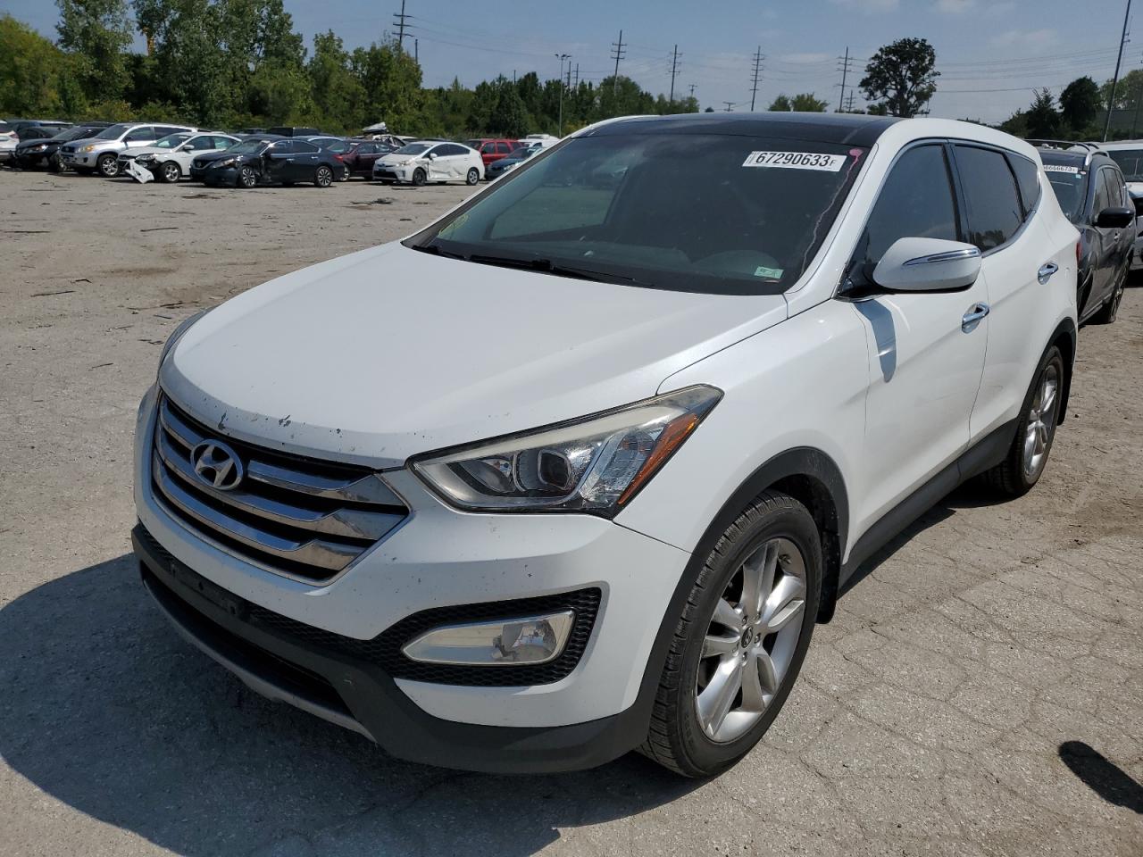 Lot #2339821716 2013 HYUNDAI SANTA FE S