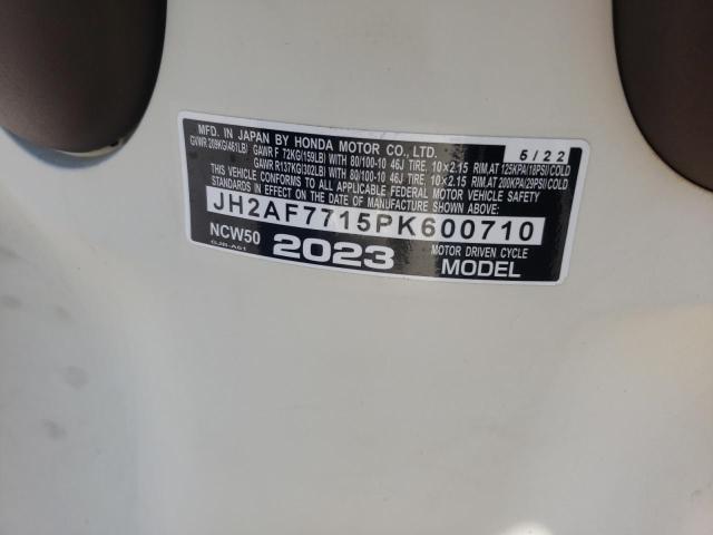 2023 HONDA NCW50 JH2AF7715PK600710